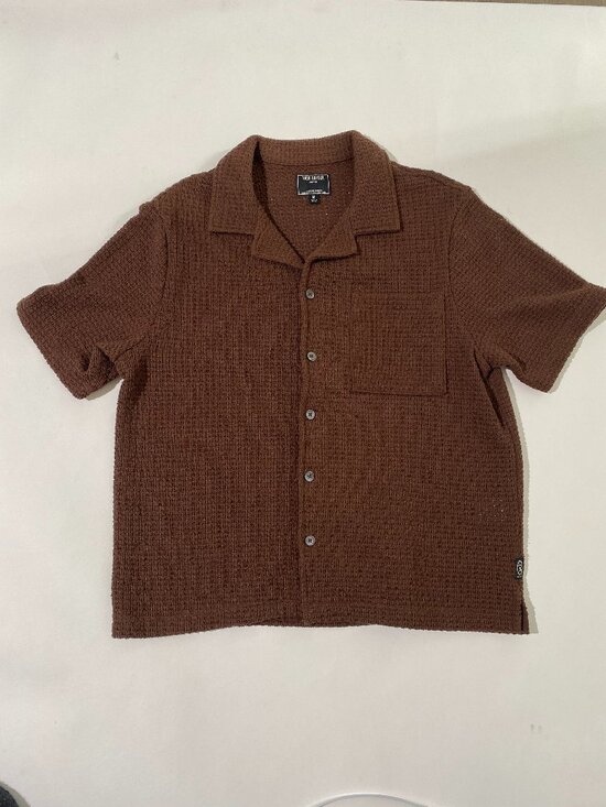 Todd Snyder Other - Todd Snyder Waffle Button Up Brown
